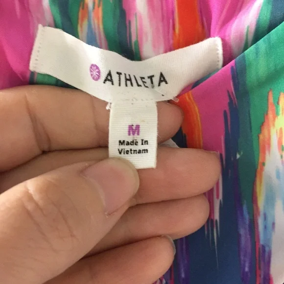 ATHLETA Ikat Martinique Multicolor Dress - Picture 12 of 13